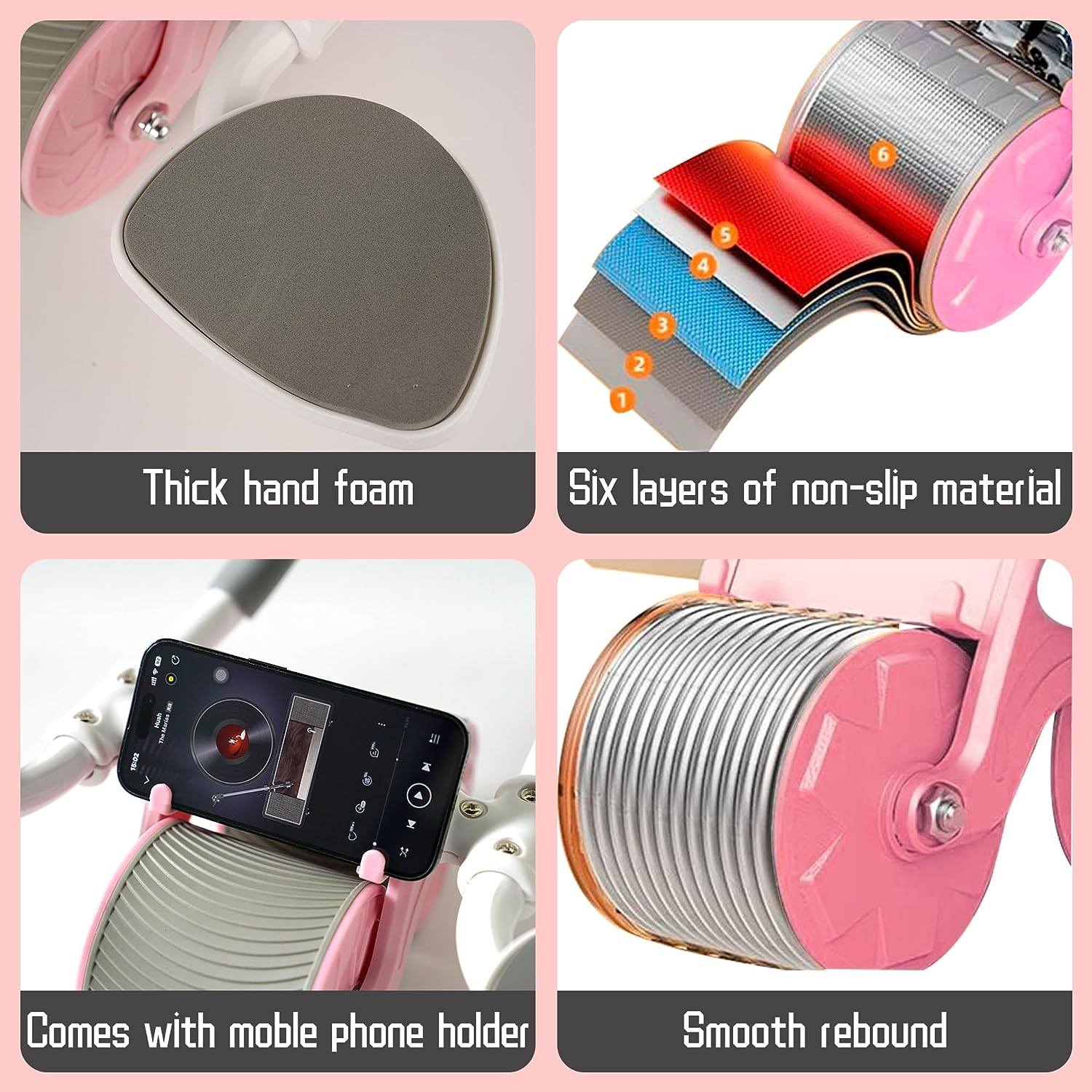 Phonery AbMax 2 ® Abs Roller With Phone Holder-Getphonery