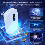 2025 Upgraded Ultrasonic Pest Repellent Indoor Insect Repeller, Pest Control, Repellent Roach, Mouse, Bugs, Mosquito, Mice, Spider, Ant, Rodent Repellent Ultrasonic Plug in, 3 Mode Switching, 6 Packs