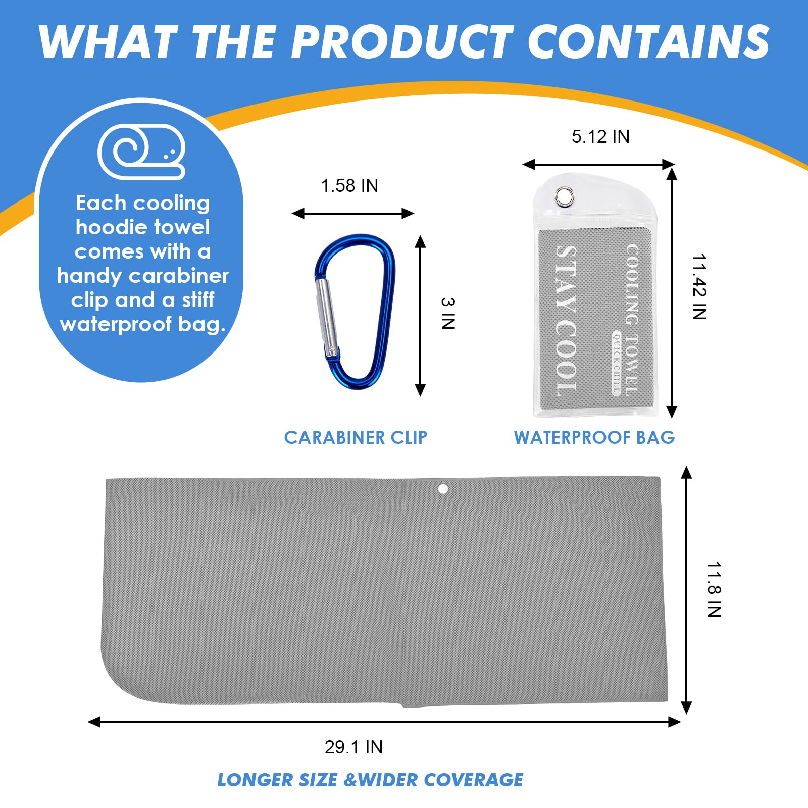 Phonery CoolGuard ® Cooling Hoodie Towel-Getphonery