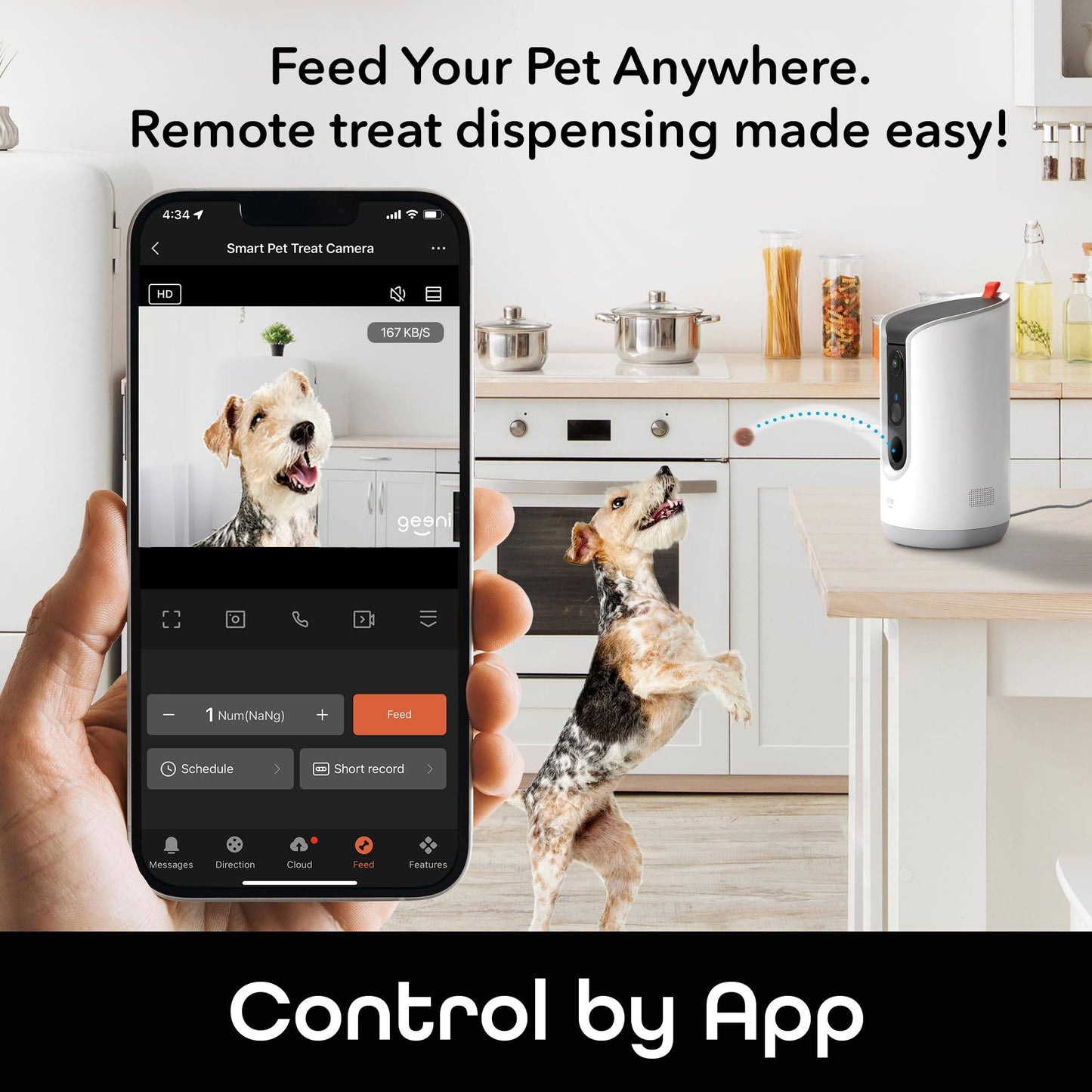 Phonery Pawsome ® Smart Automatic Pet Feeder-Getphonery