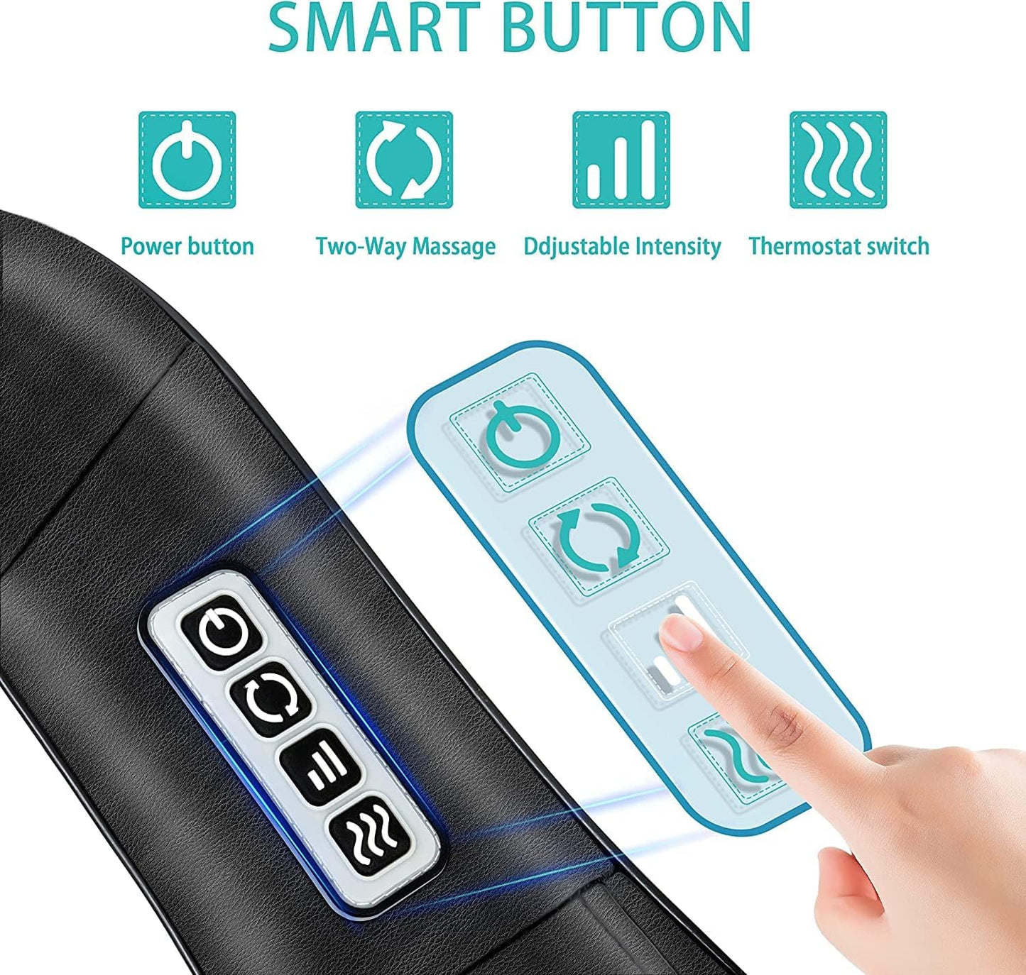 Phonery ThermaTouch ® Shiatsu Back and Neck Massager-Getphonery
