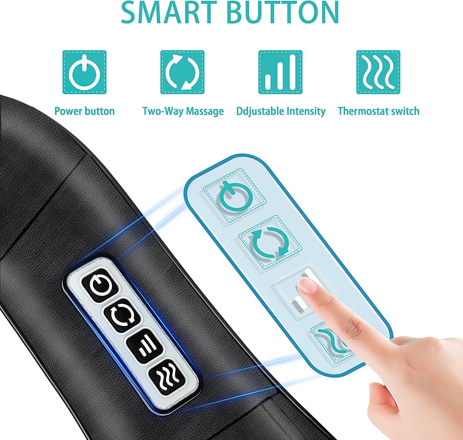 Phonery ThermaTouch ® Shiatsu Back and Neck Massager-Getphonery