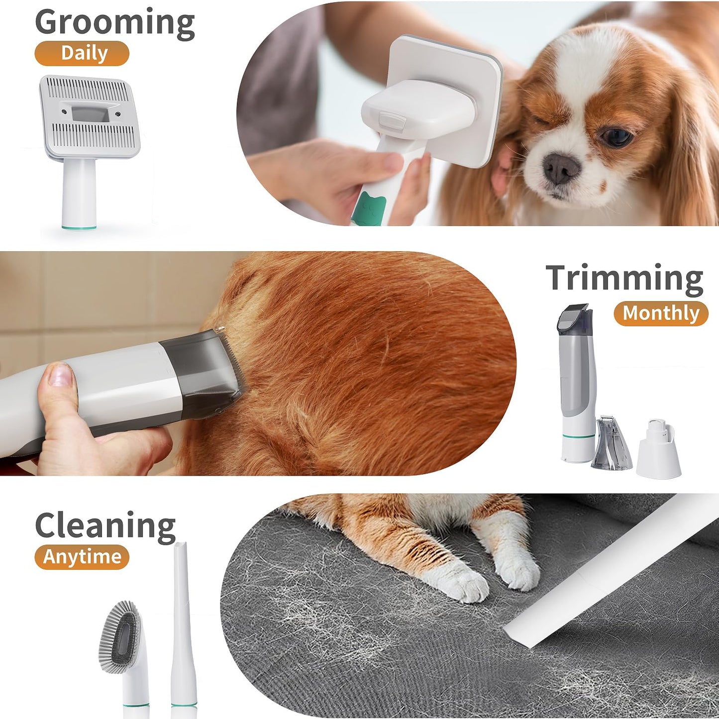 Phonery FurEase ® Dog Grooming Kit-Getphonery