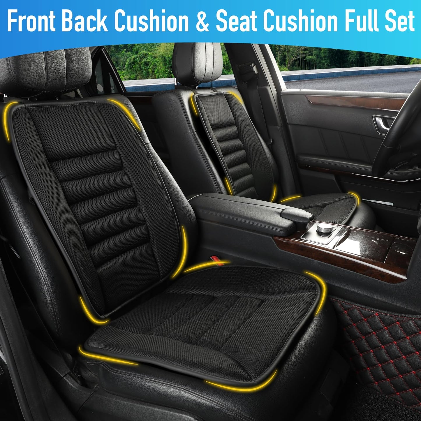 Phonery BackEase ® Car Seat Cushion-Getphonery