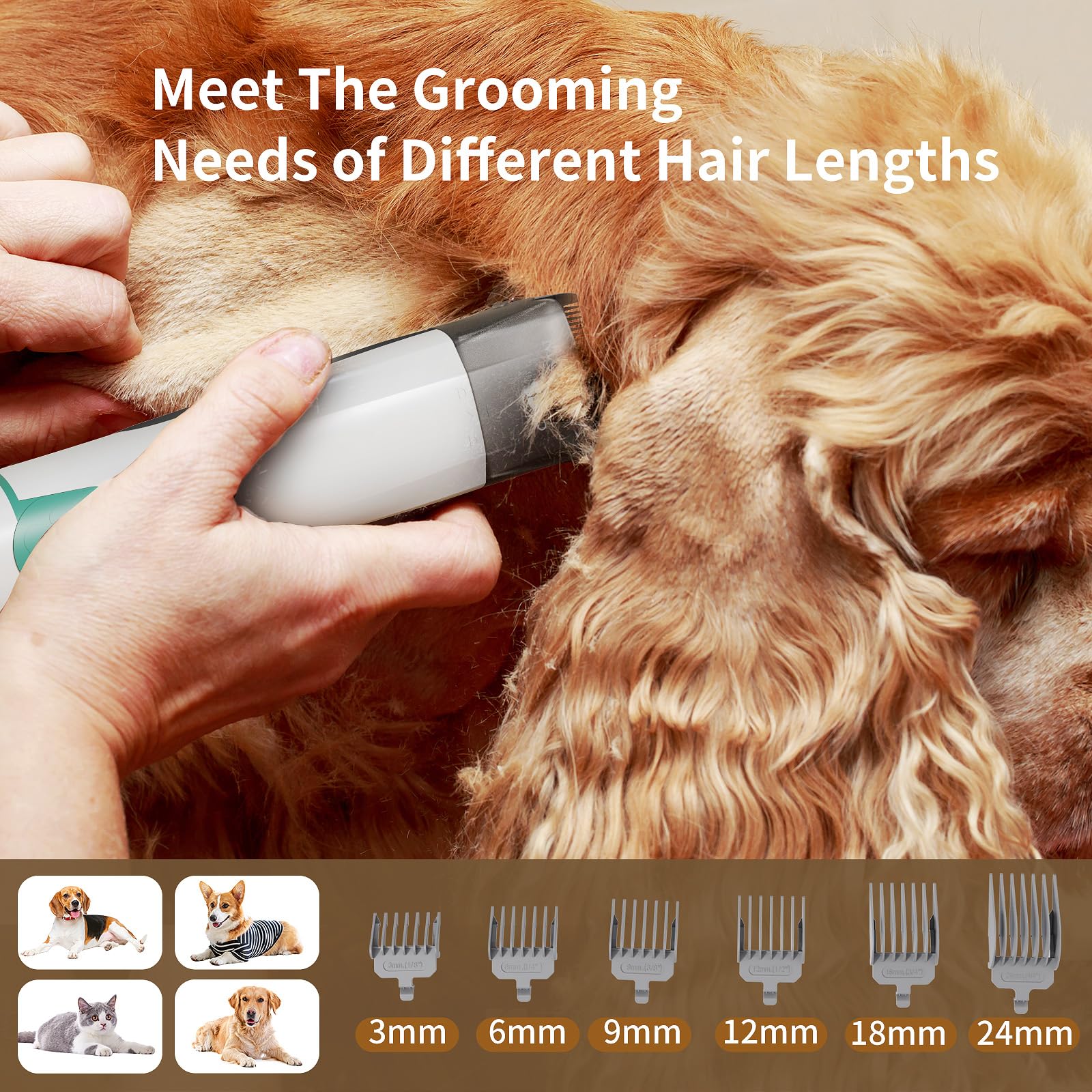 Phonery FurEase ® Dog Grooming Kit-Getphonery