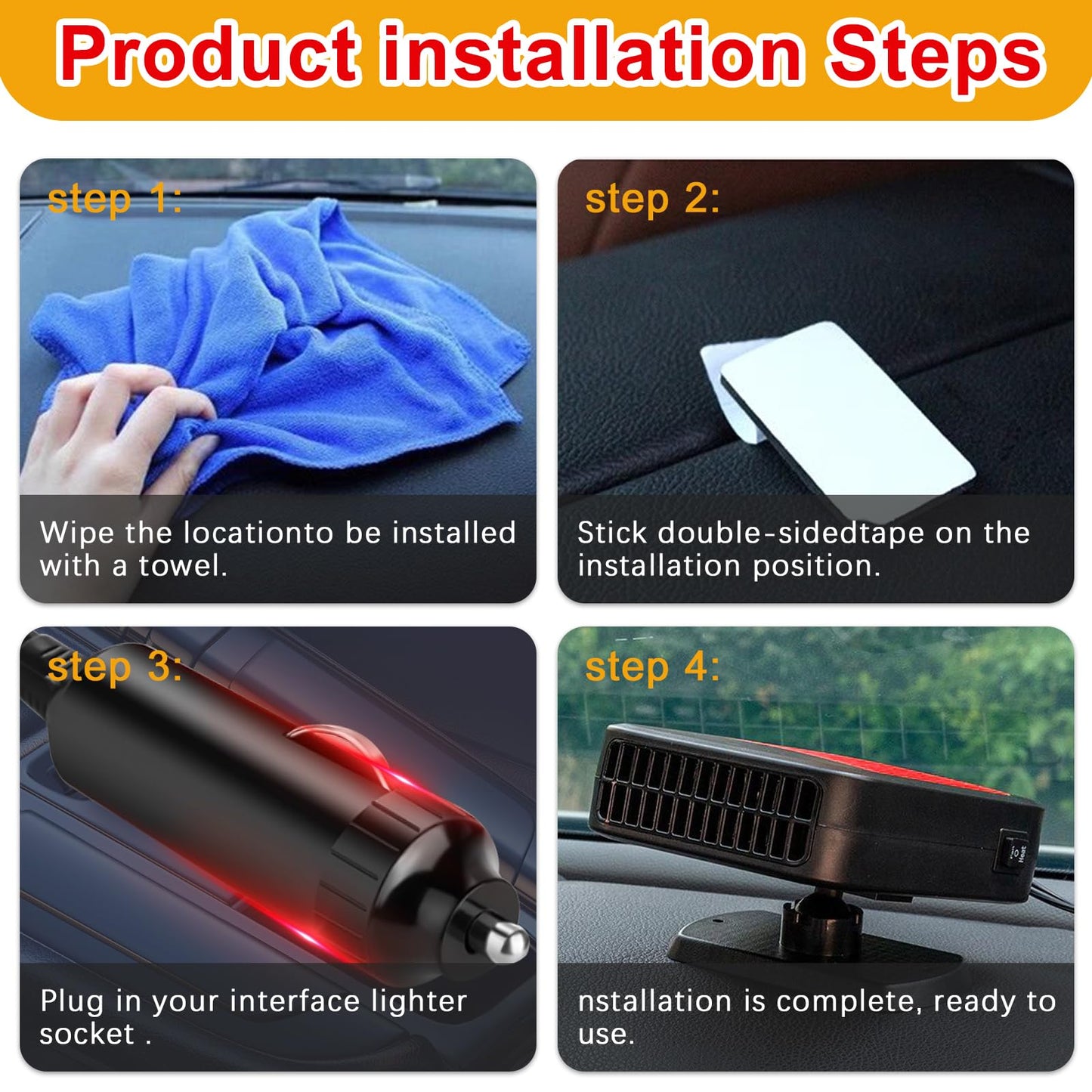 Phonery HeatWave ® Car Heater Defroster-Getphonery