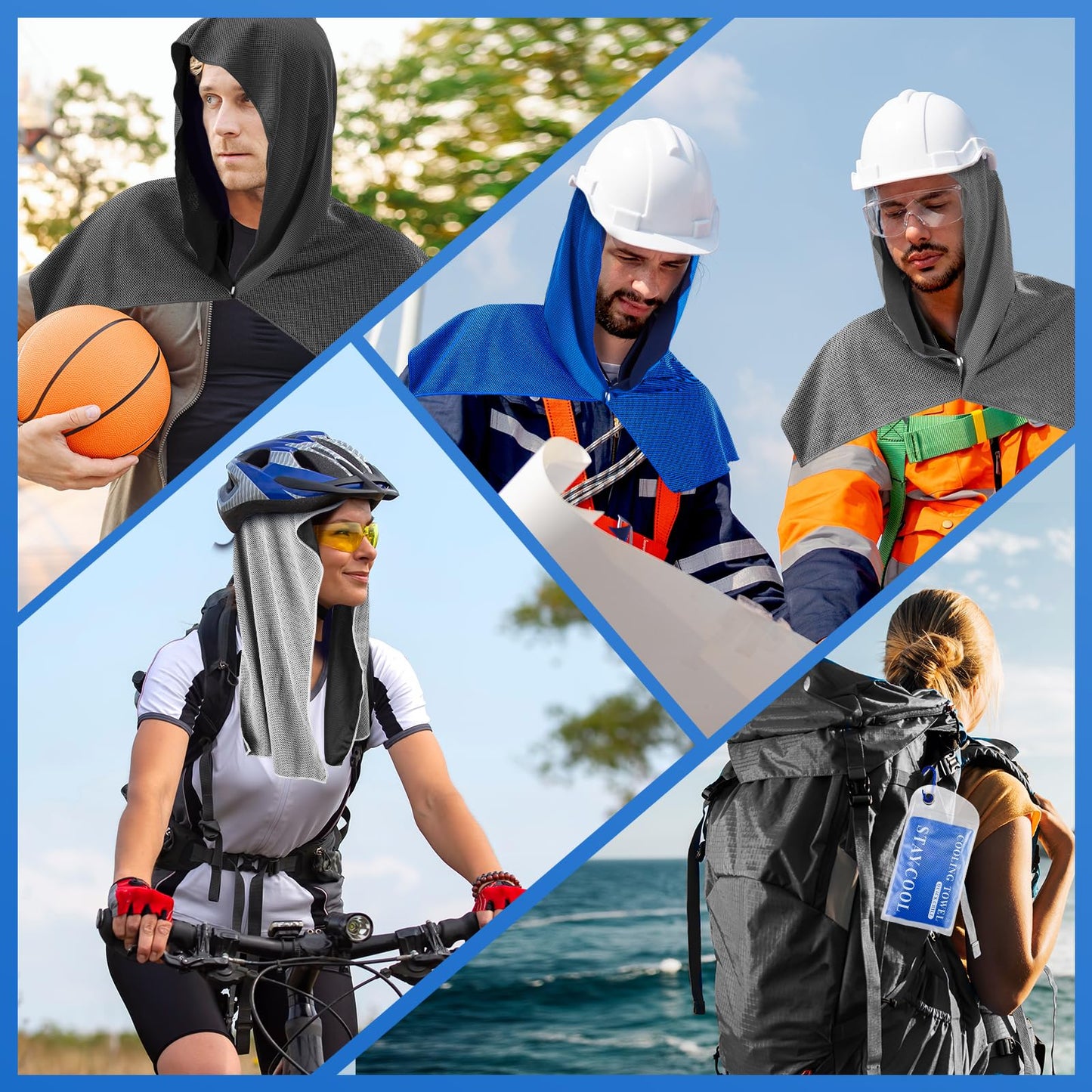 Phonery CoolGuard ® Cooling Hoodie Towel-Getphonery