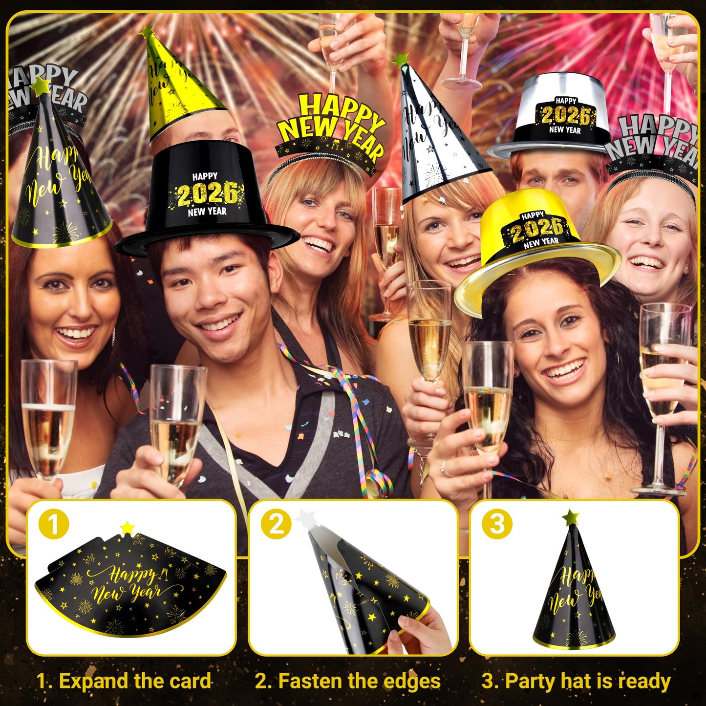 New Year's Eve party supplies