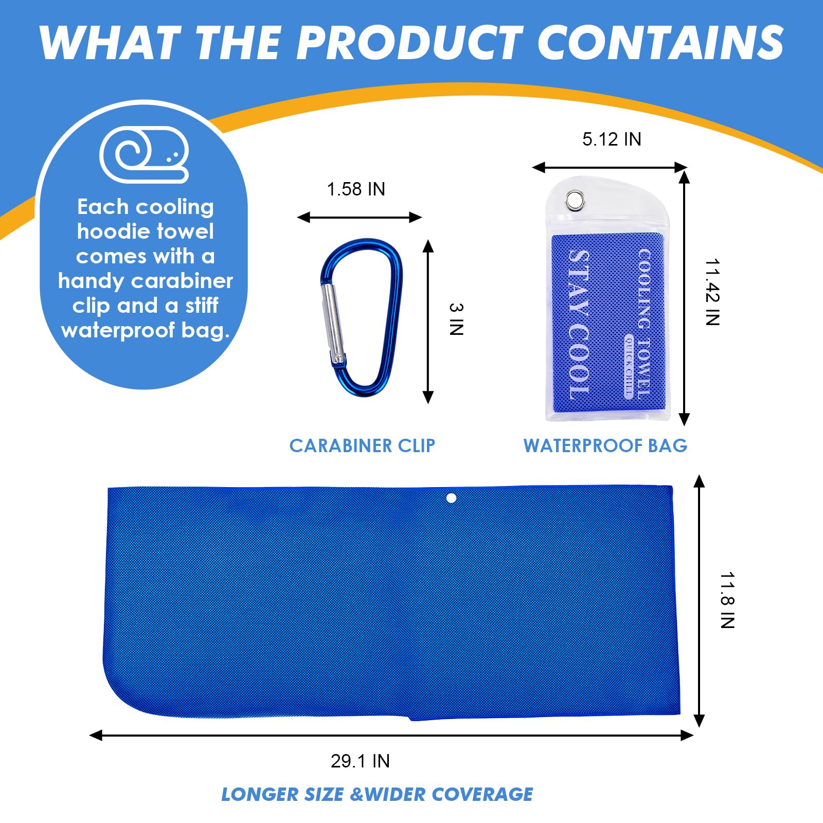 Phonery CoolGuard ® Cooling Hoodie Towel-Getphonery