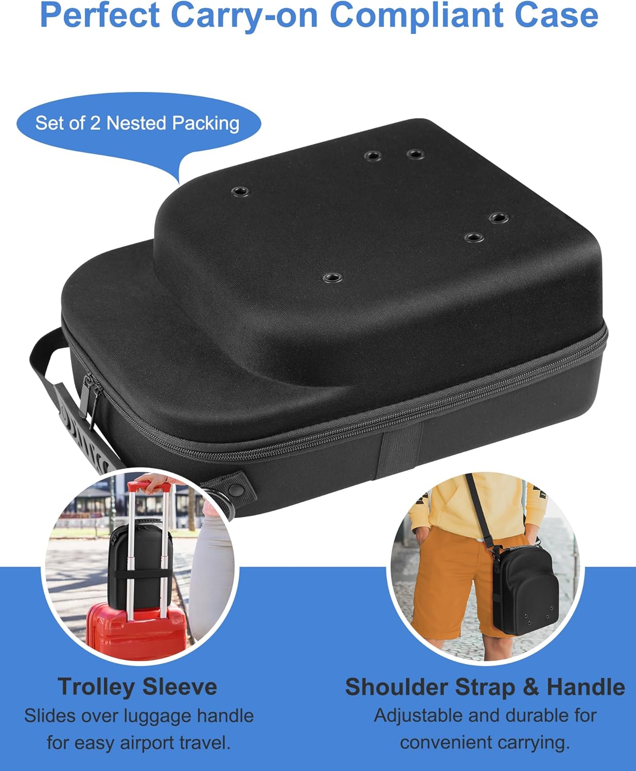 Phonery CapSafe ® Hat Travel Cases