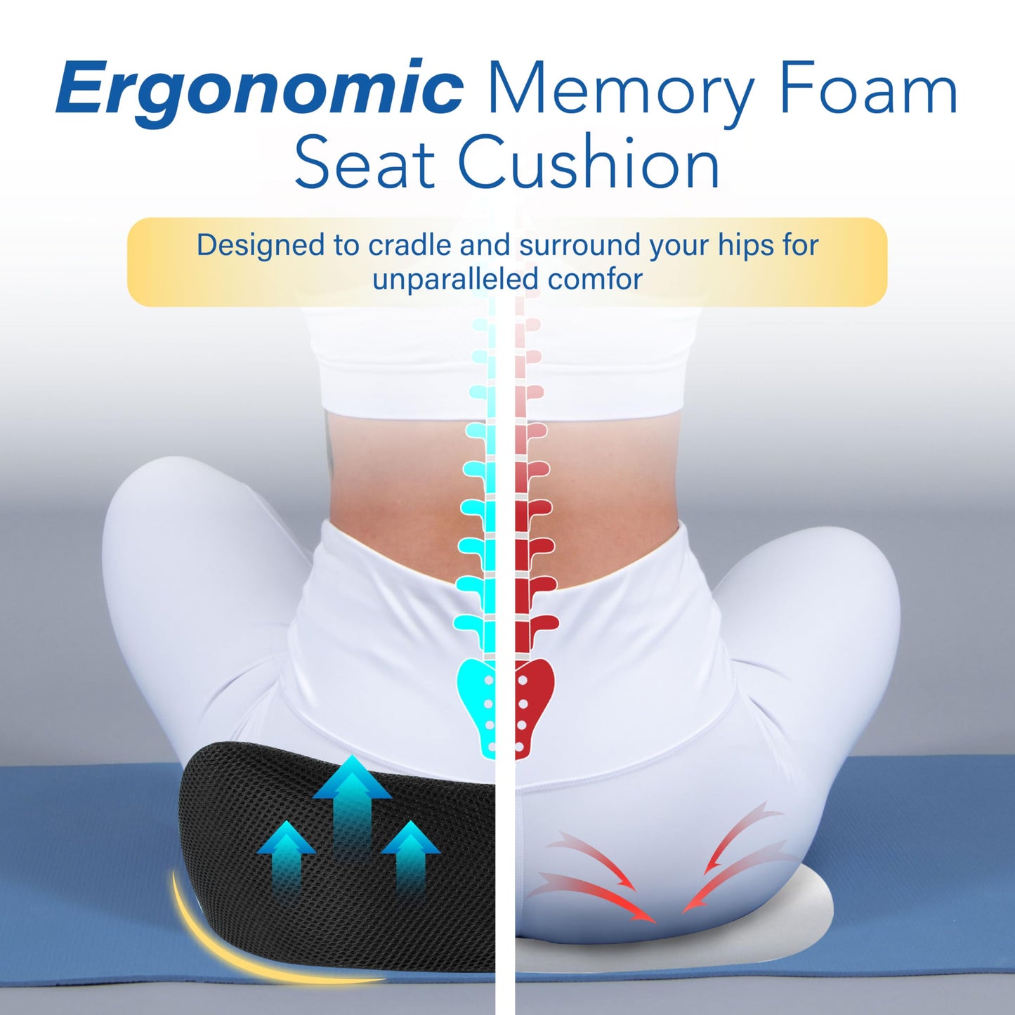 Phonery ZenSeat ® Car Seat Booster for Shorter Drivers