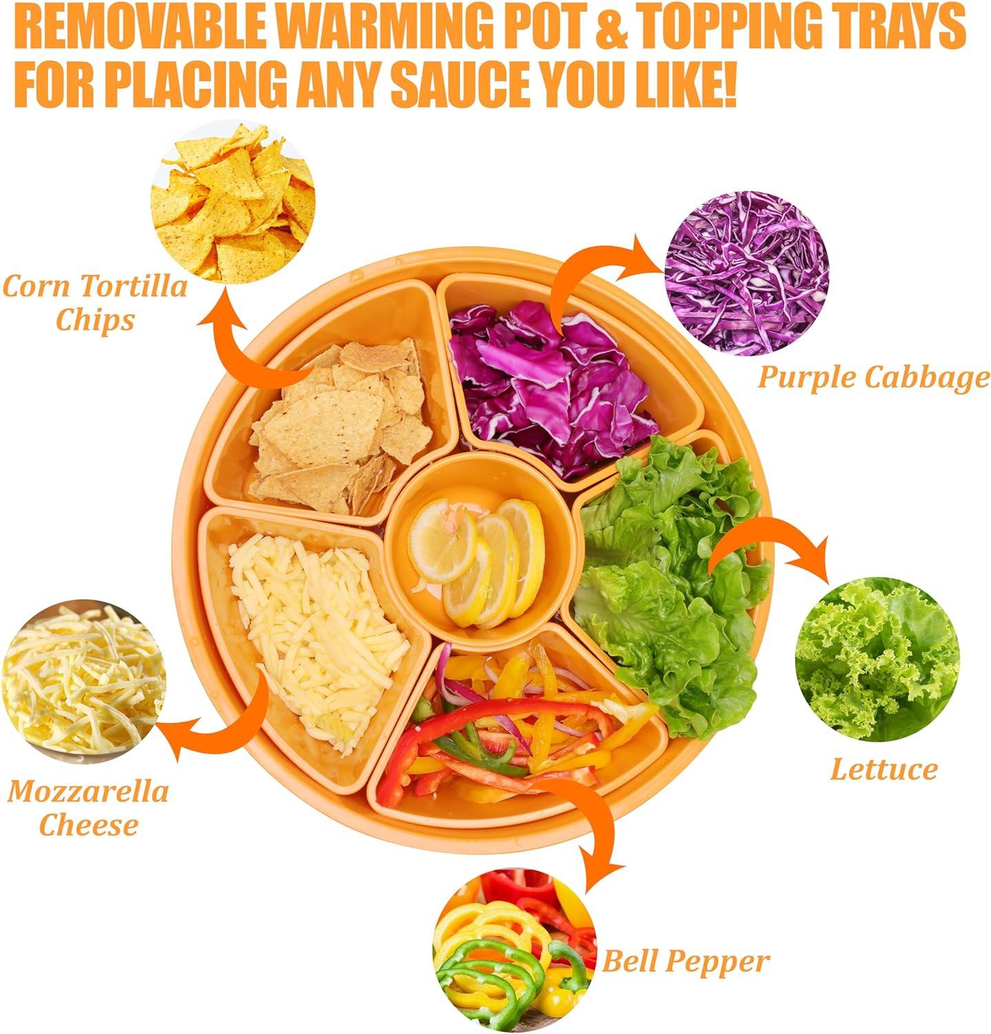 Phonery TacoFiesta ® Taco Platter for Party-Getphonery