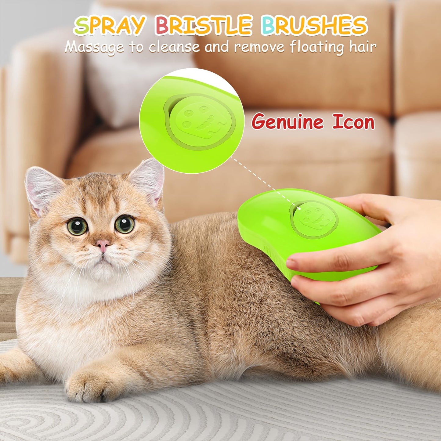 Phonery SteamPaws ® Steam Brush for Cat-Getphonery