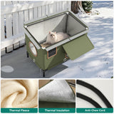 Phonery Guardian ® Outdoor Cat House for Winter