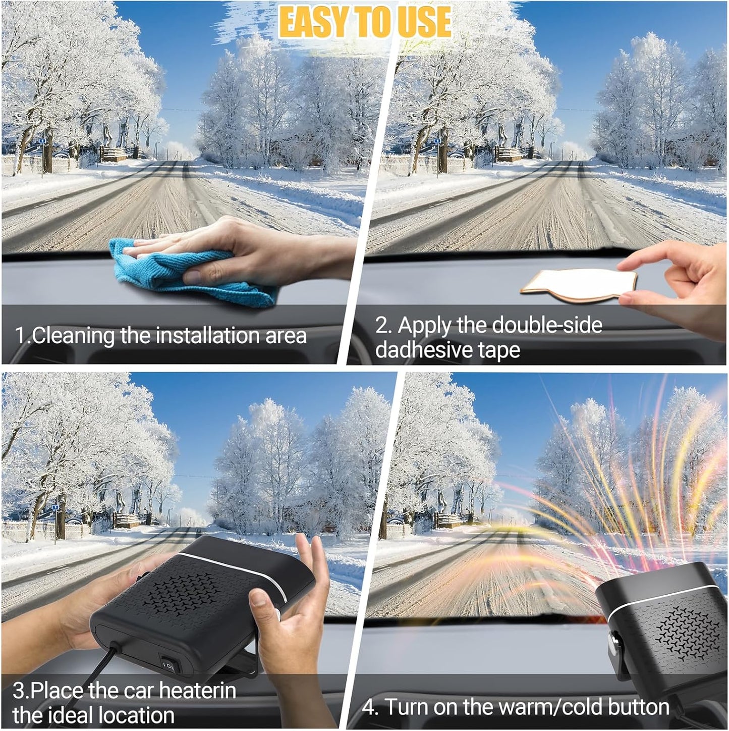 Phonery FrostGuard ® Portable Car Heater-Getphonery