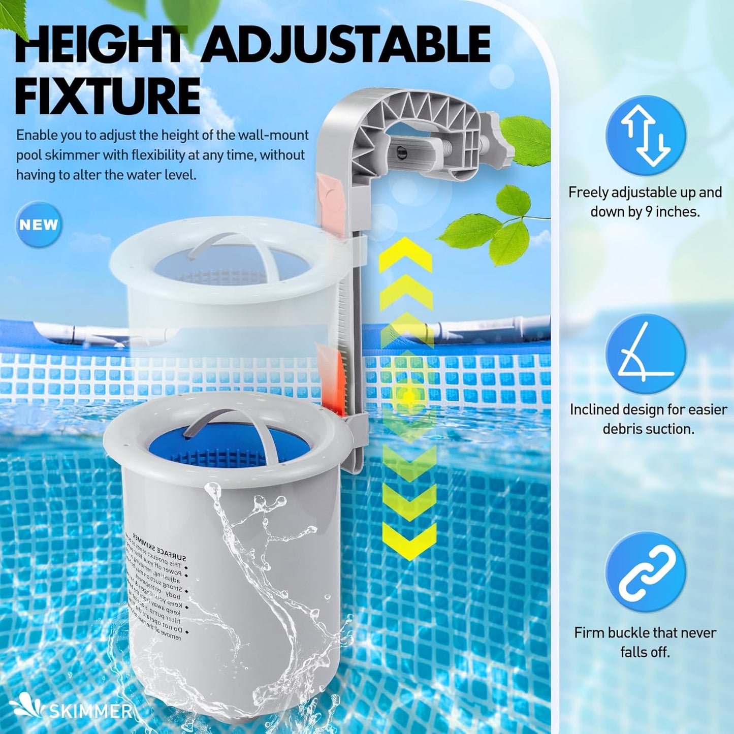 Phonery SkimMaster ®  Skimmer Pool