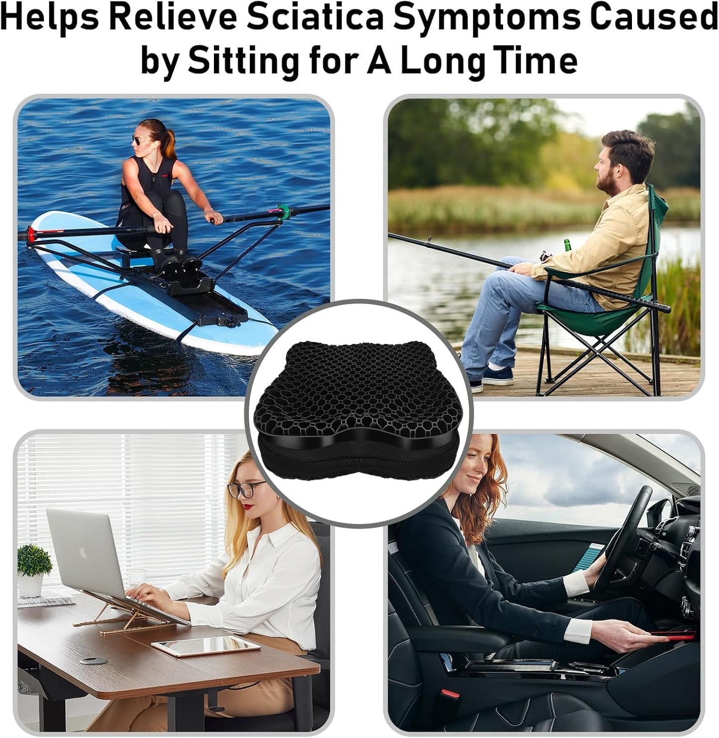 Phonery YakComfort ® Kayak Seat Cushion
