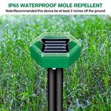 Phonery SolarGuard ® Ultrasonic Mole Repellent 4 pcs Pack