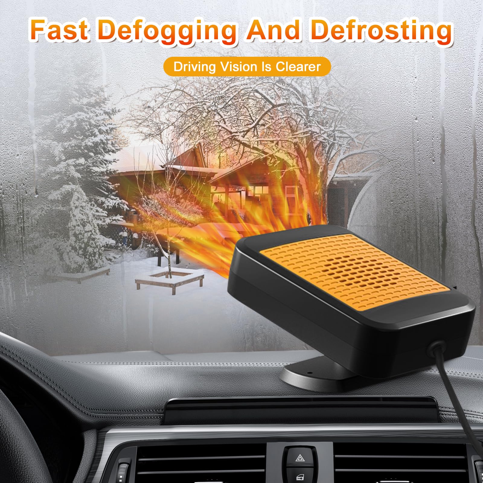 Phonery HeatWave ® Car Heater Defroster-Getphonery