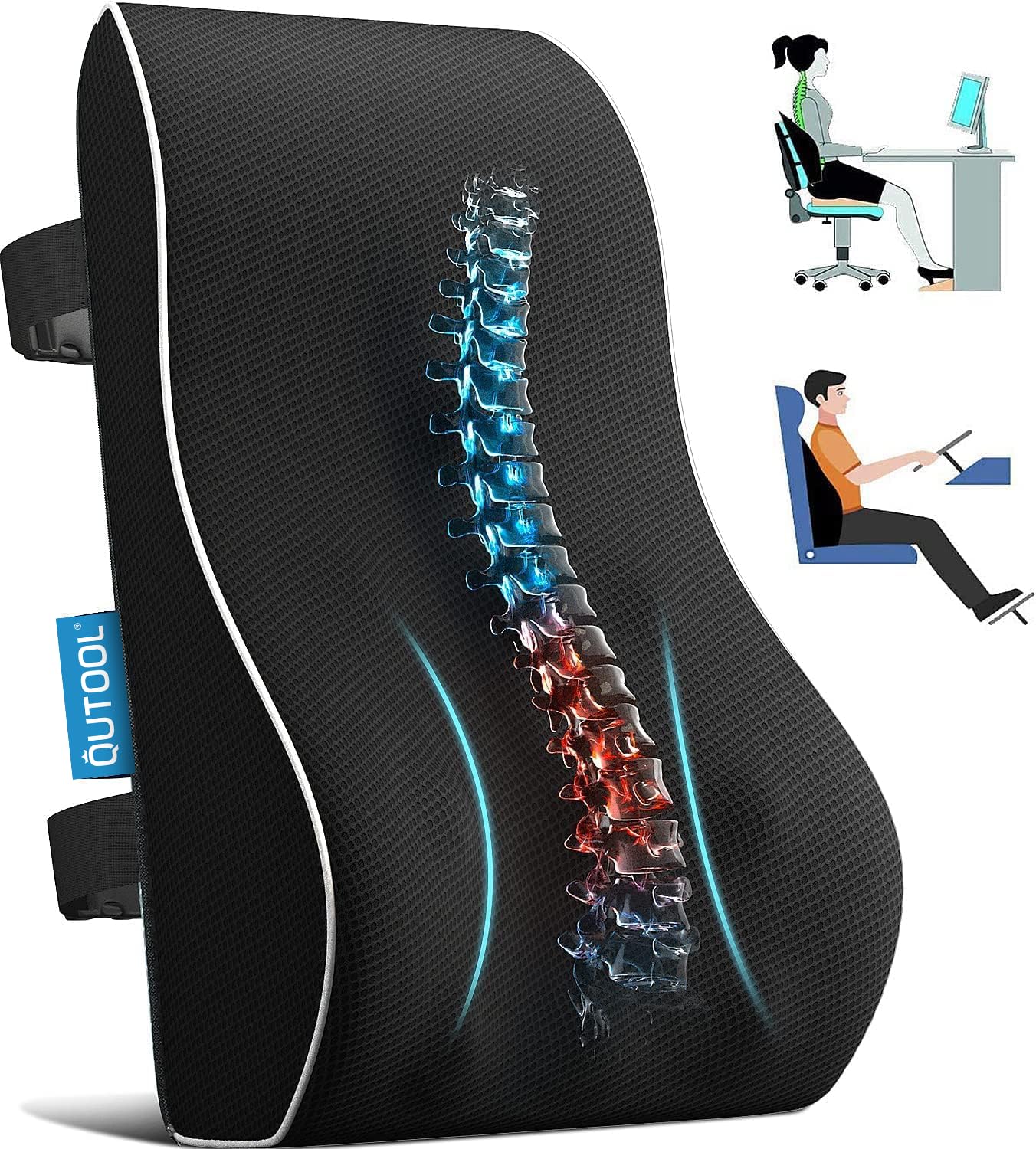 Phonery ComfyBack ® Lumbar Support Pillow