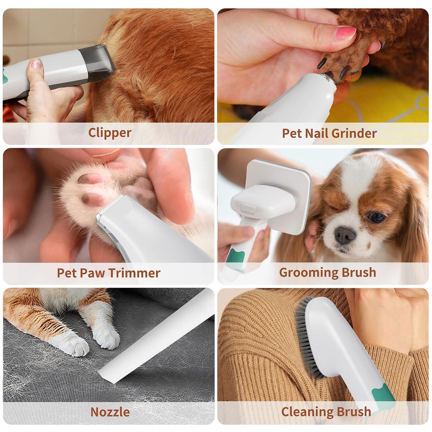 Phonery FurEase ® Dog Grooming Kit-Getphonery