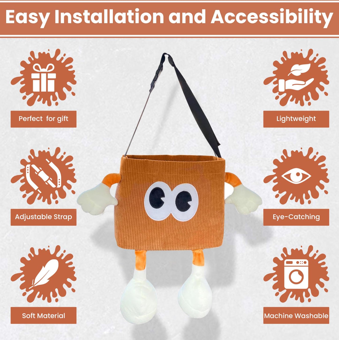 Phonery TidyBuddy ® Car Trash with Tissue Holder