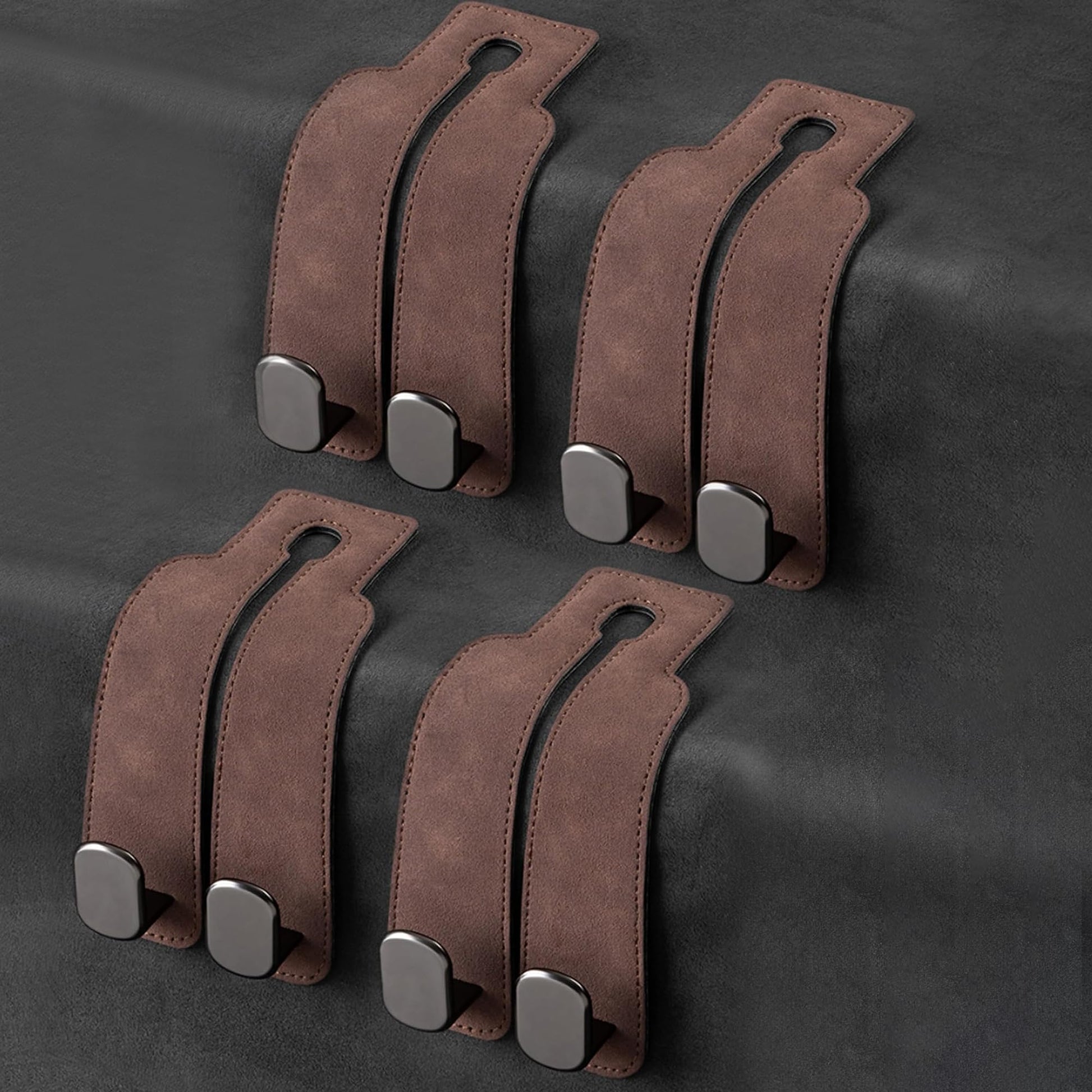 Phonery HookMate ® Headrest Hooks for Car 4 Pack-Getphonery
