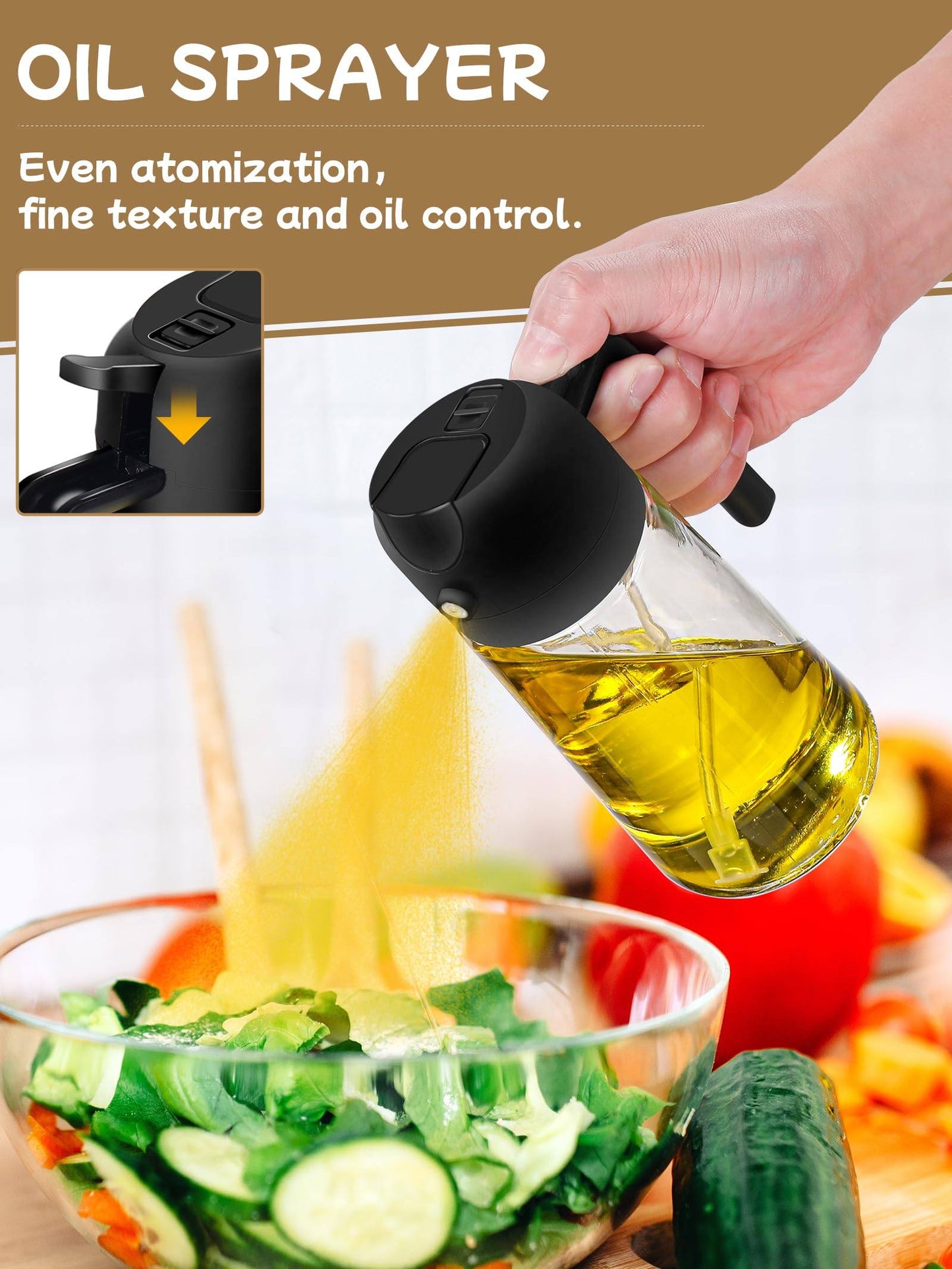 Phonery SprayMaster ® Oil Sprayer 2 Pack-Getphonery