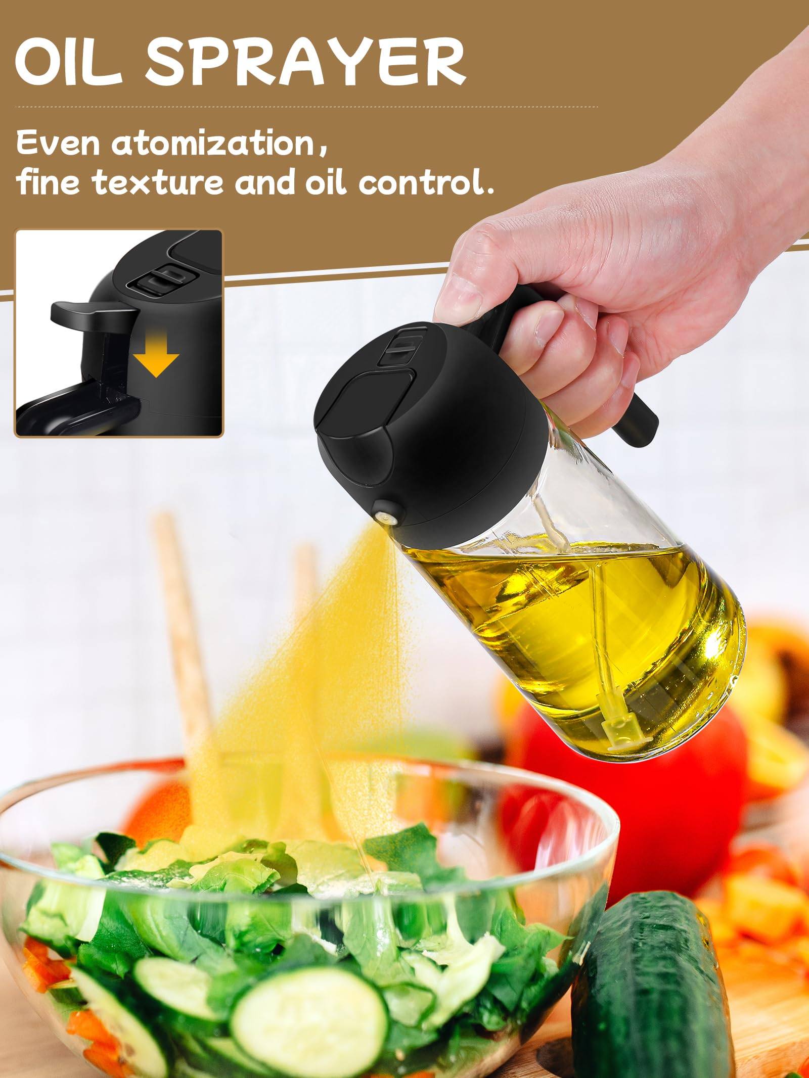 Phonery SprayMaster ® Oil Sprayer 2 Pack-Getphonery