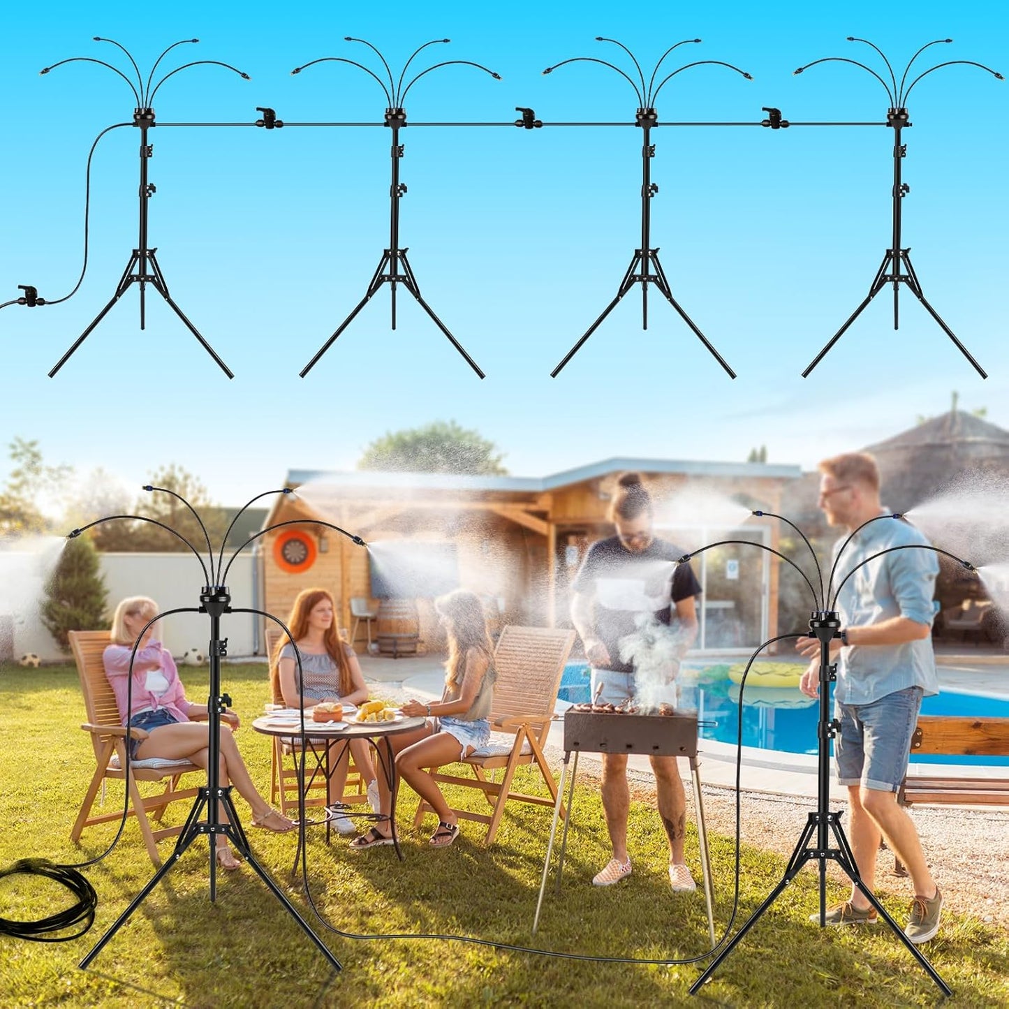 Phonery AquaBreeze ® Standing Mister for Patio