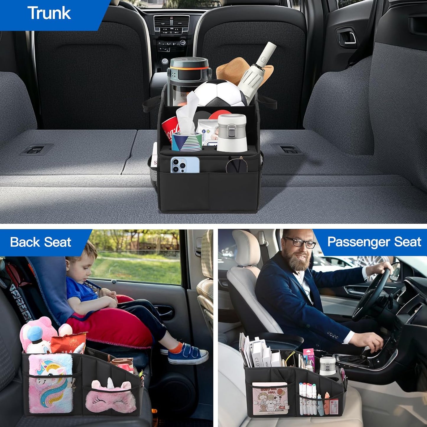 Phonery DriveCaddy ® Backseat Car Organizer