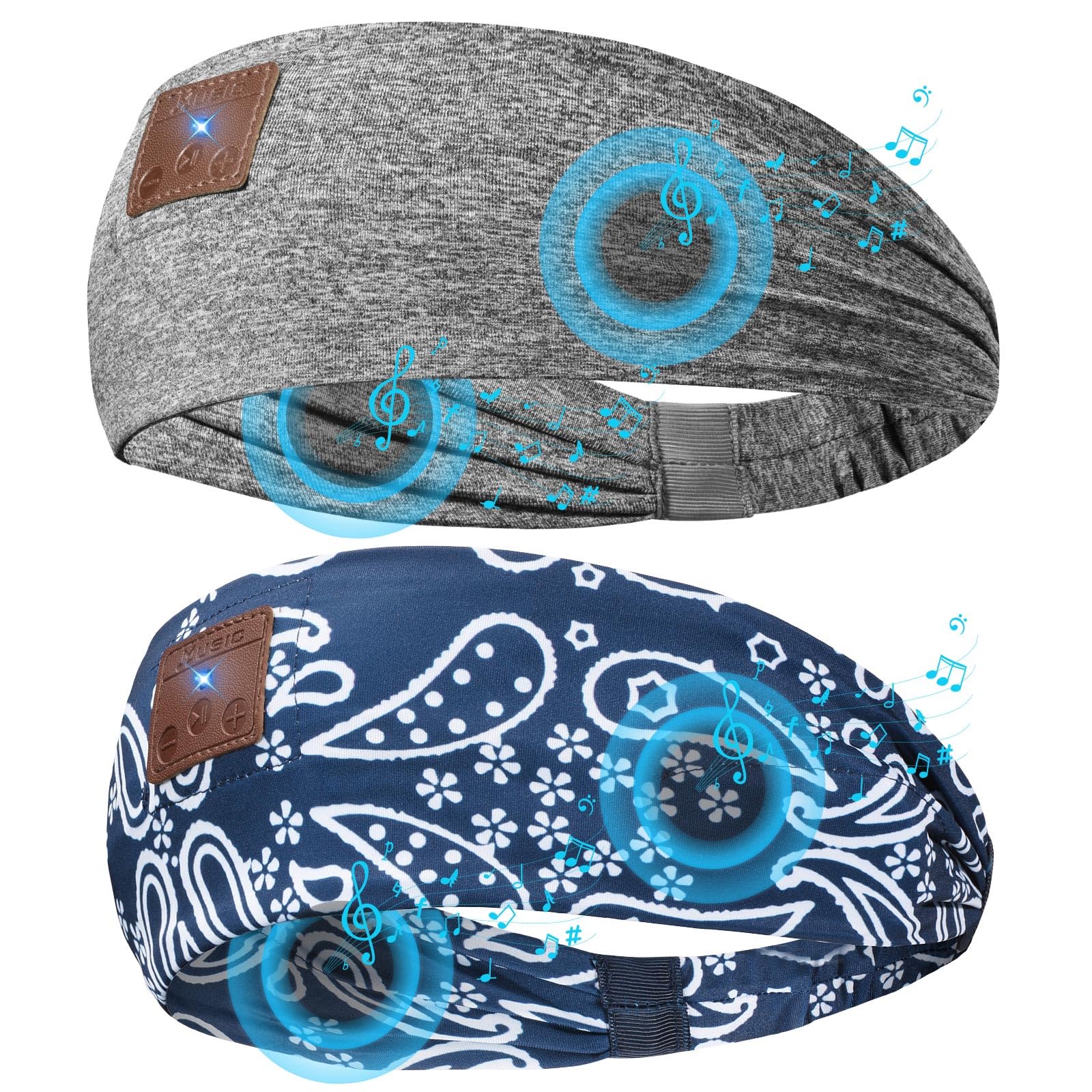 Phonery DreamTunes ® Bluetooth Sleeping Headband 2-Pack-Getphonery