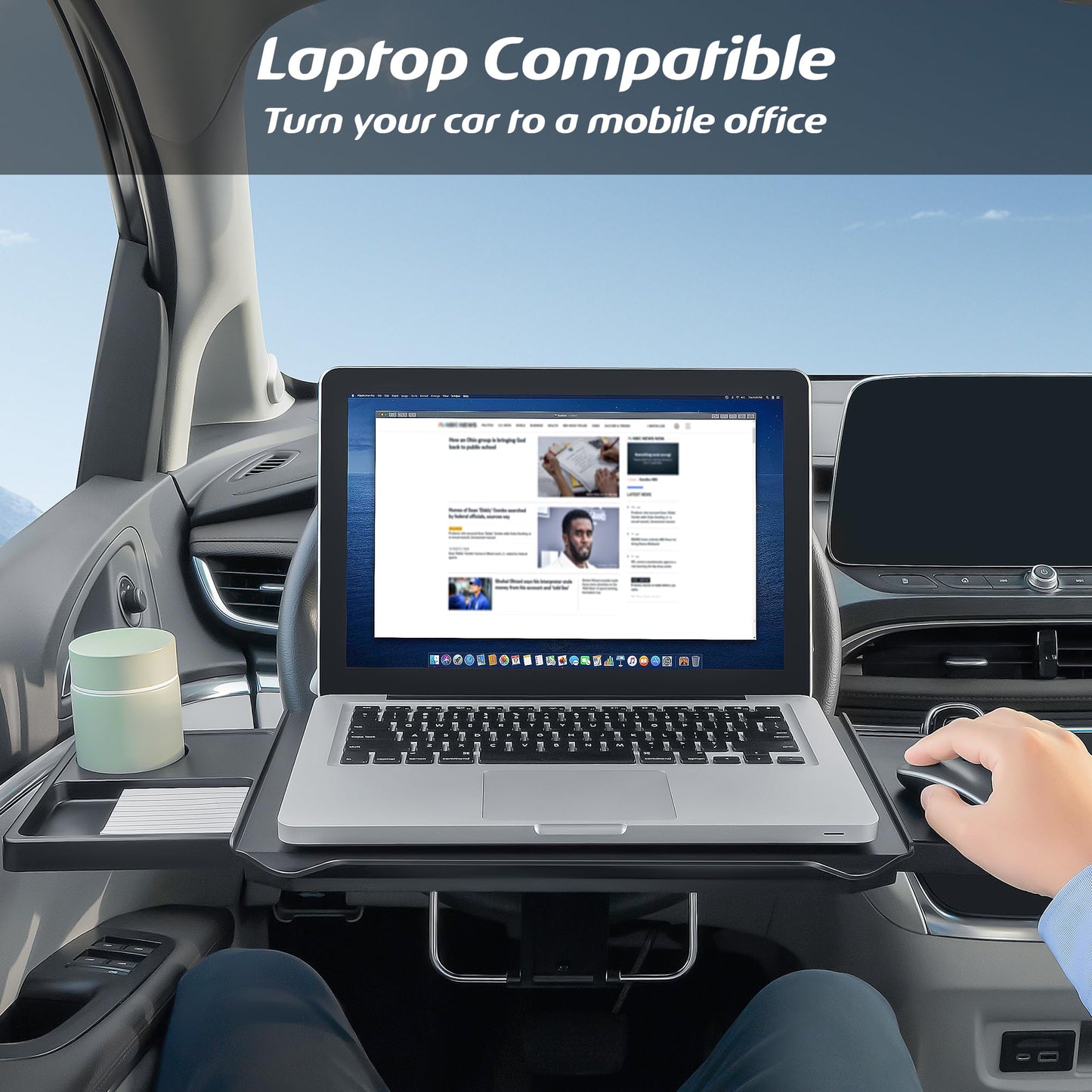 Phonery DriveDesk ® Steering Wheel Tray