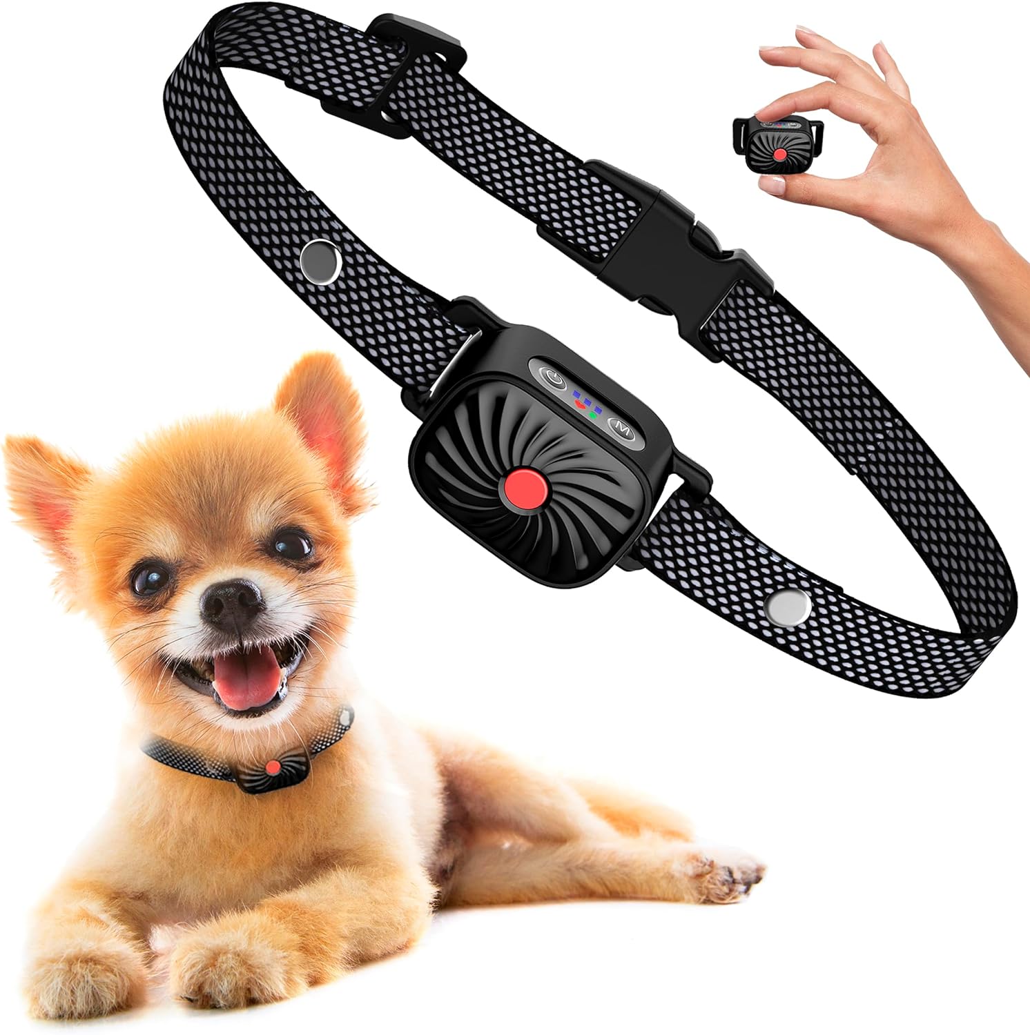 Phonery BarkEase ® Bark Collar for Small Dogs-Getphonery