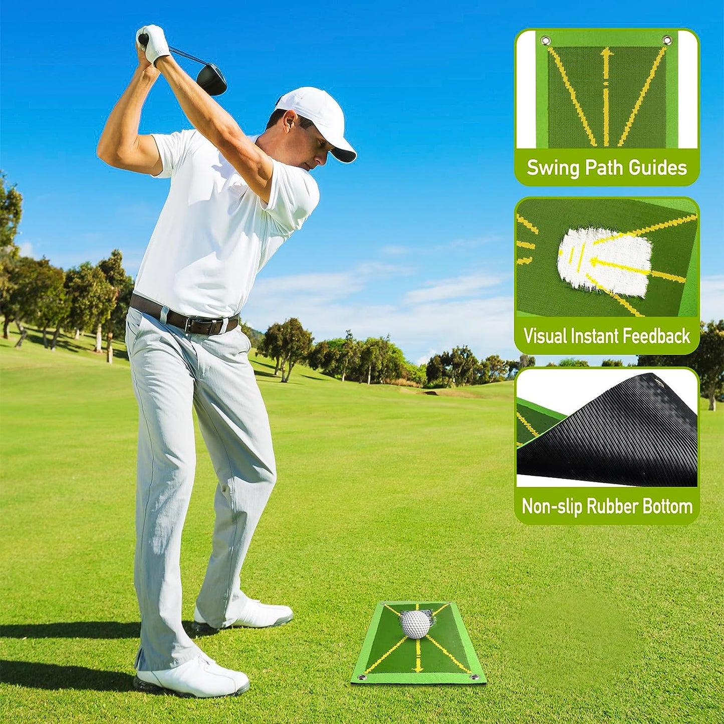 Phonery Swing ® Golf Divot Board-Getphonery