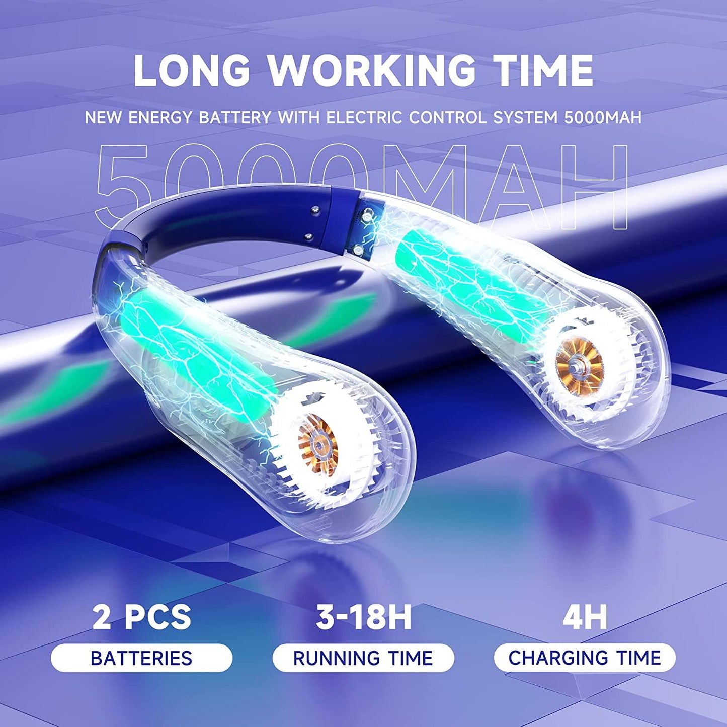 Phonery AirFlow ® Portable Necklace Fan-Getphonery