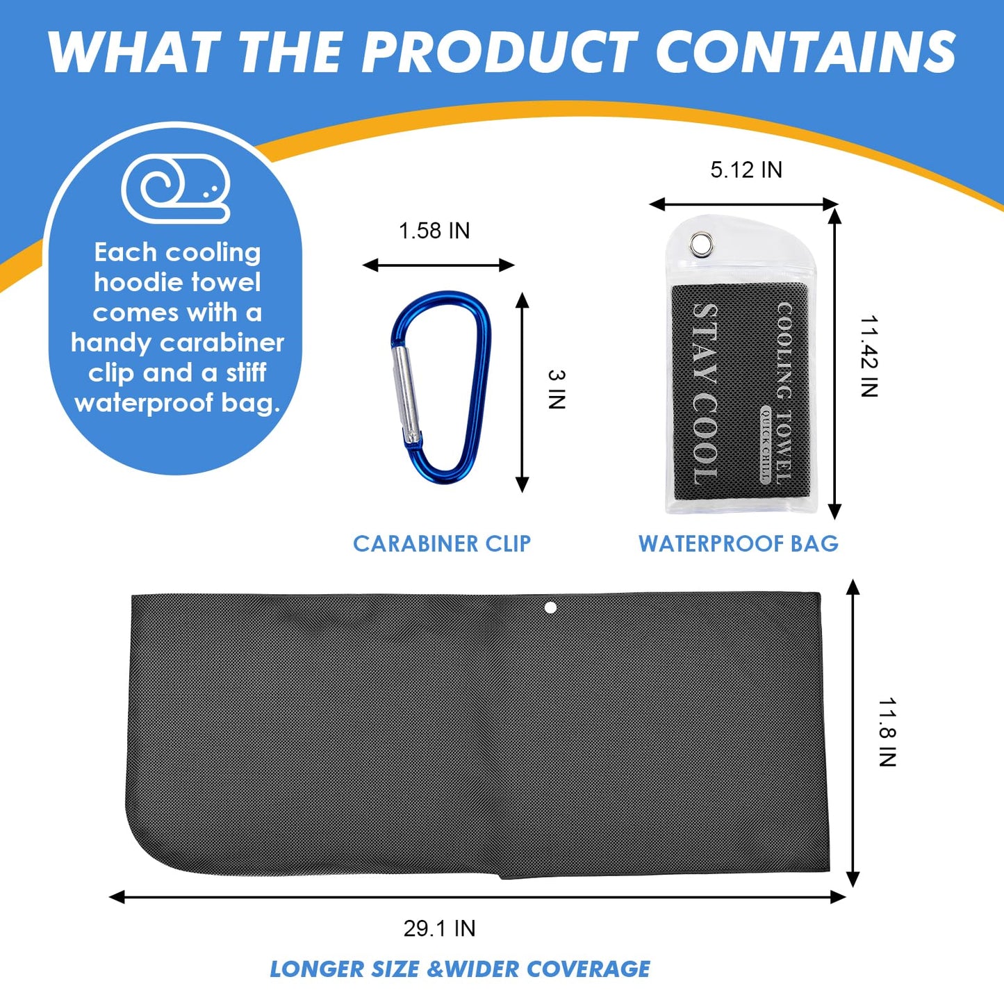Phonery CoolGuard ® Cooling Hoodie Towel-Getphonery