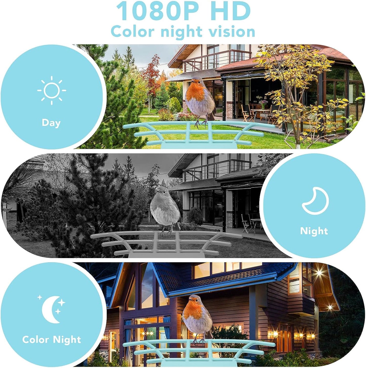 Phonery BirdieView ® Bird Feeder with Camera-Getphonery