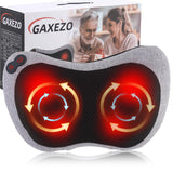 Massage Pillow, Neck and Back Massager with Heat, Shiatsu Massage Pillow for for Back, Shoulder, Leg, Foot, Gift for Men Women Mom Dad, Stress Relax at Home Office and Car