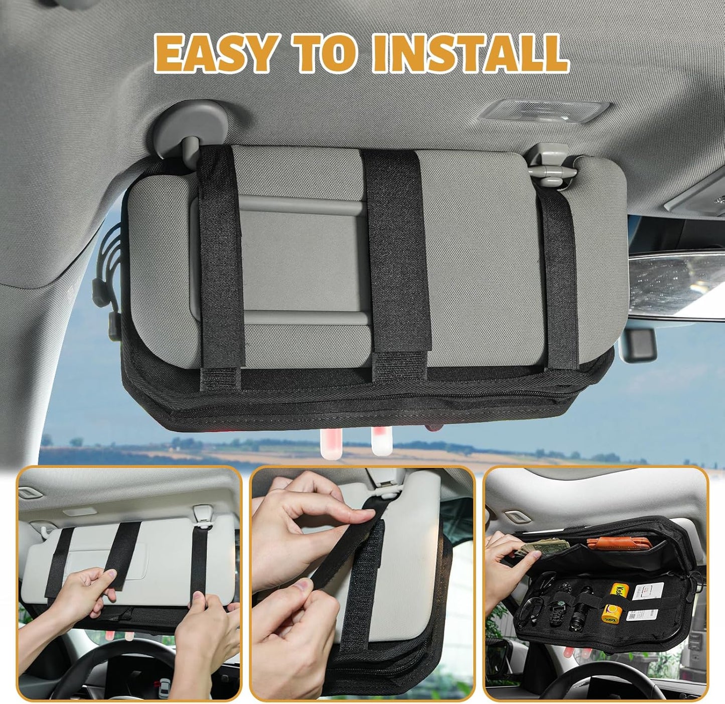 Phonery PouchEase ® Car Pouch