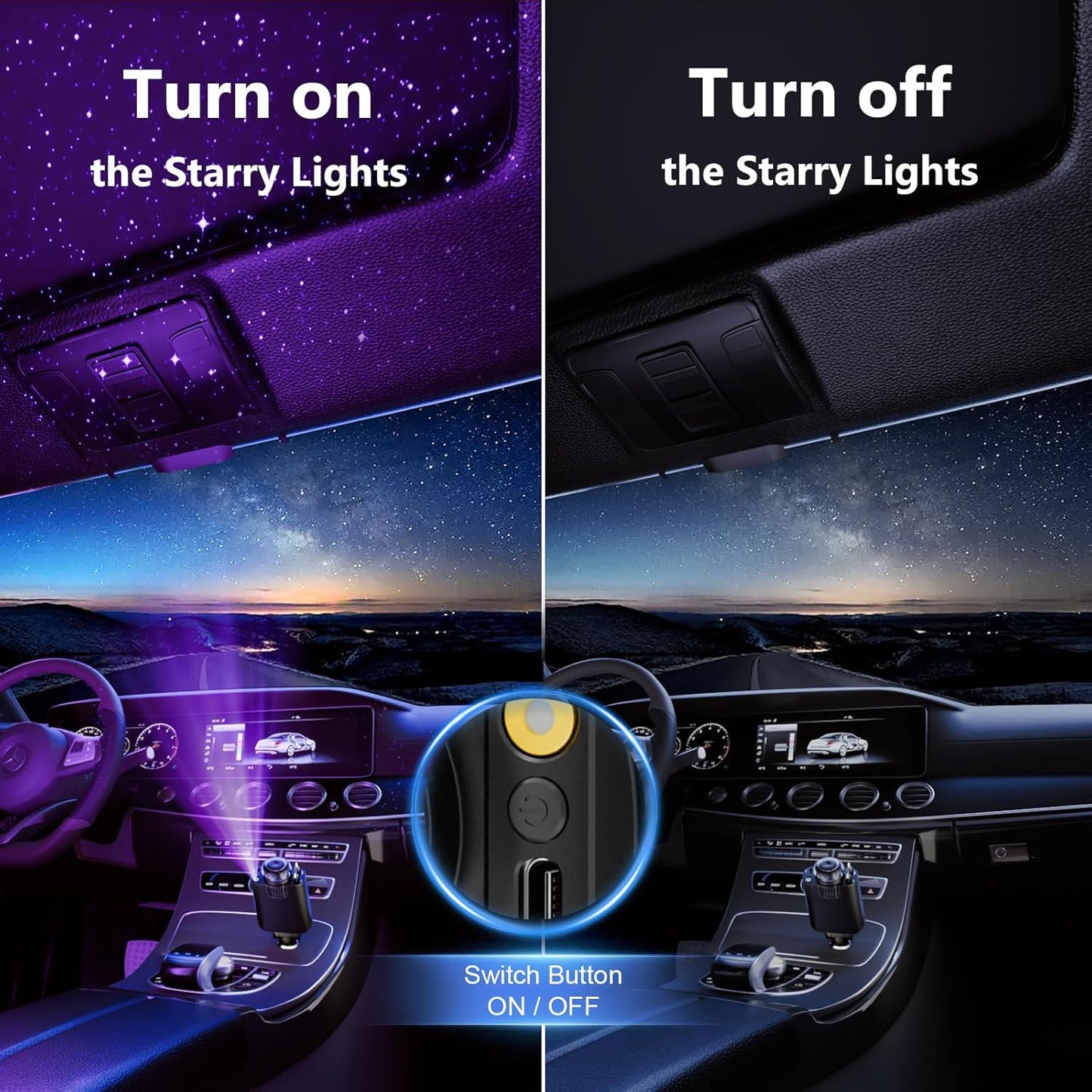 Phonery Aura ® 3 in 1 Car Charger