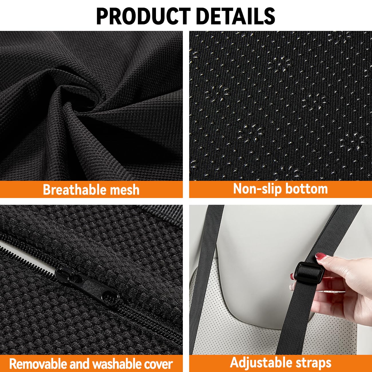 Phonery LumbroFlex ® Lumbar Support Pillow for Car