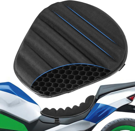 Phonery SaddleSoothe ® Motorcycle Gel Seat Cushion