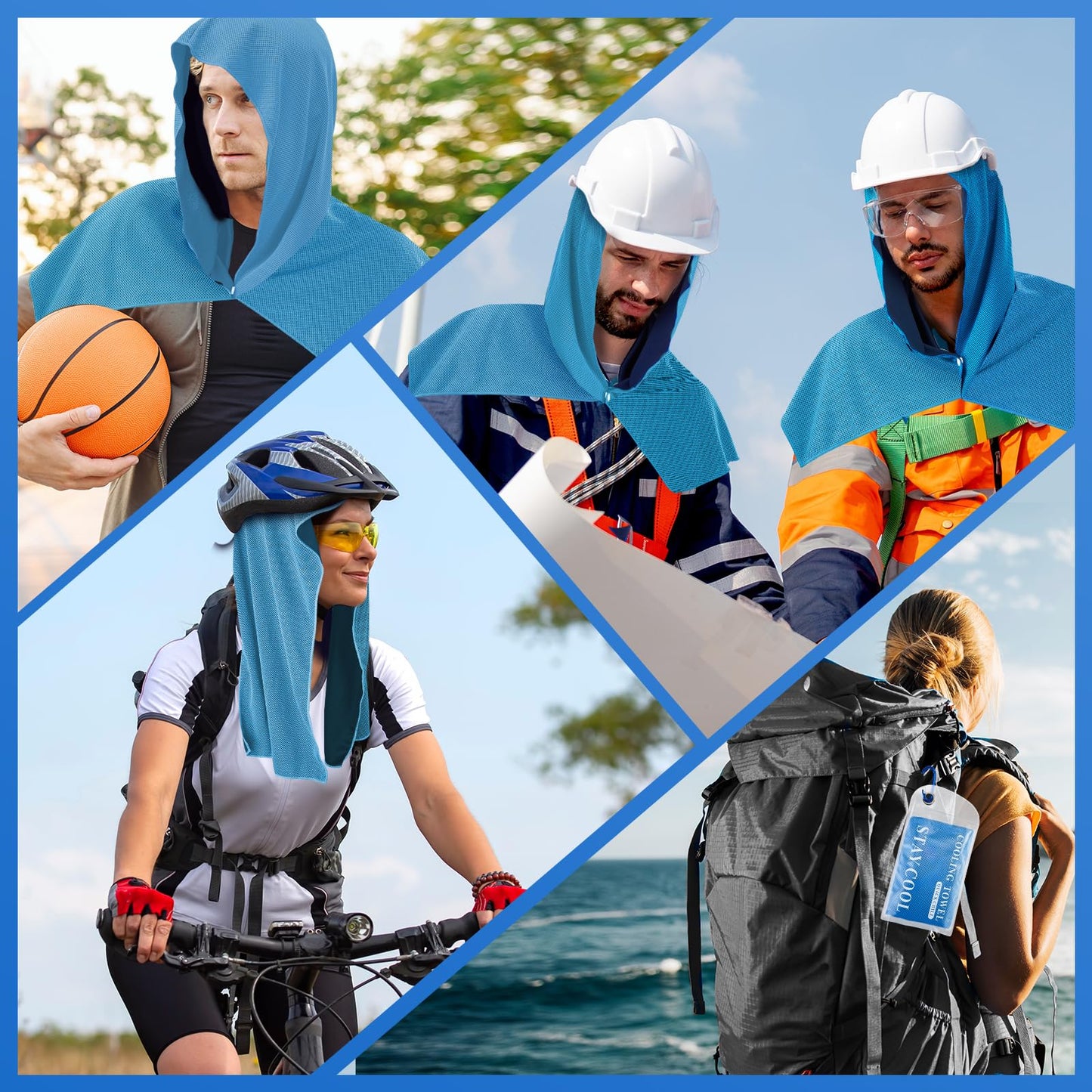Phonery CoolGuard ® Cooling Hoodie Towel-Getphonery