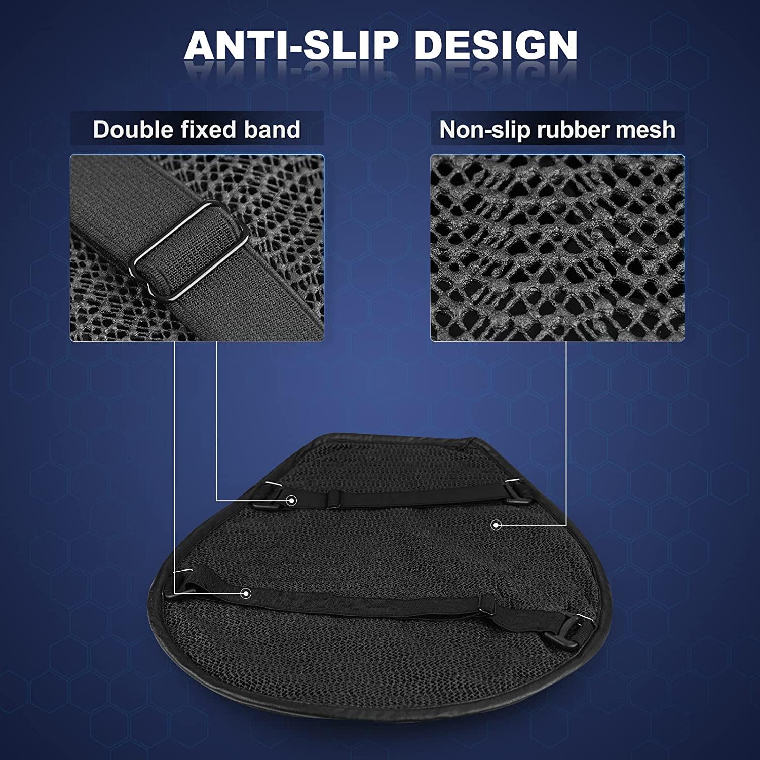 Phonery Honeycomb ® Universal Motorcycle Seat Cushion-Getphonery