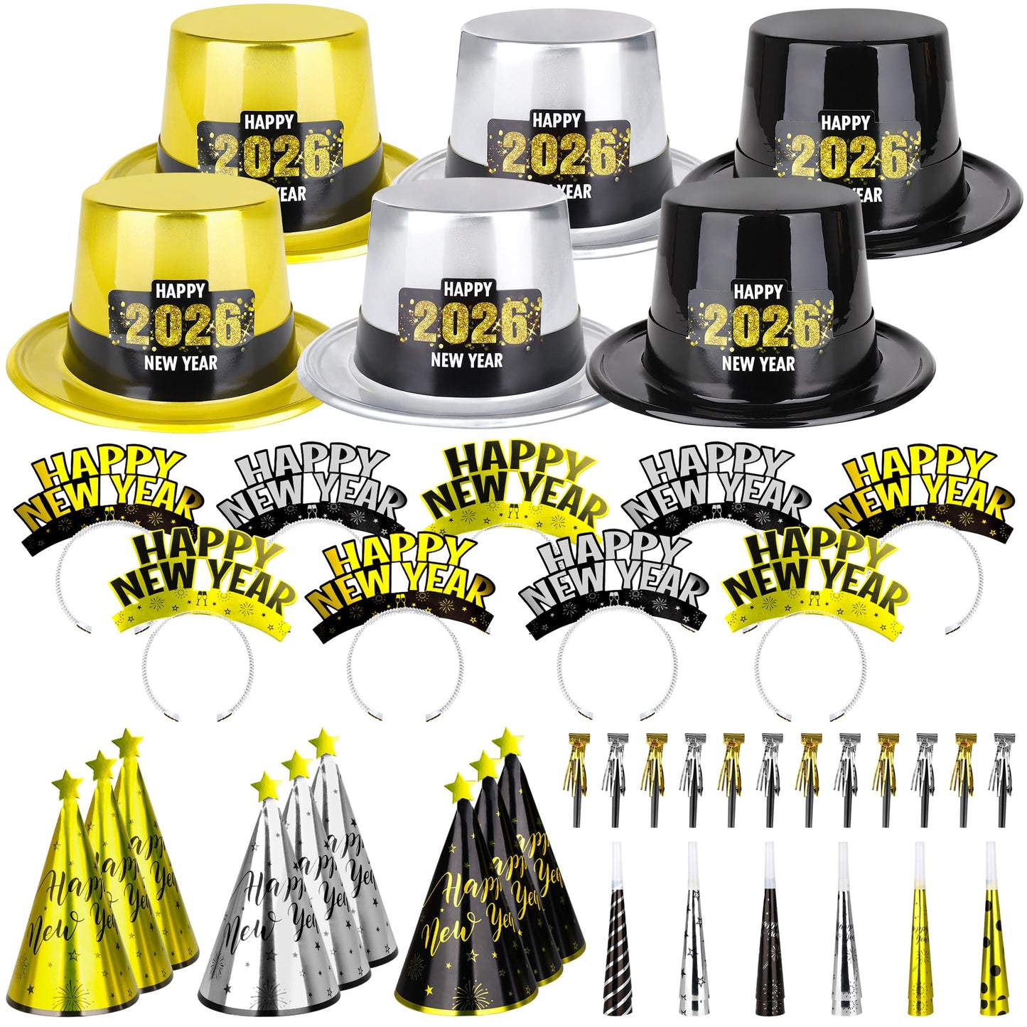 New Year's Eve party supplies