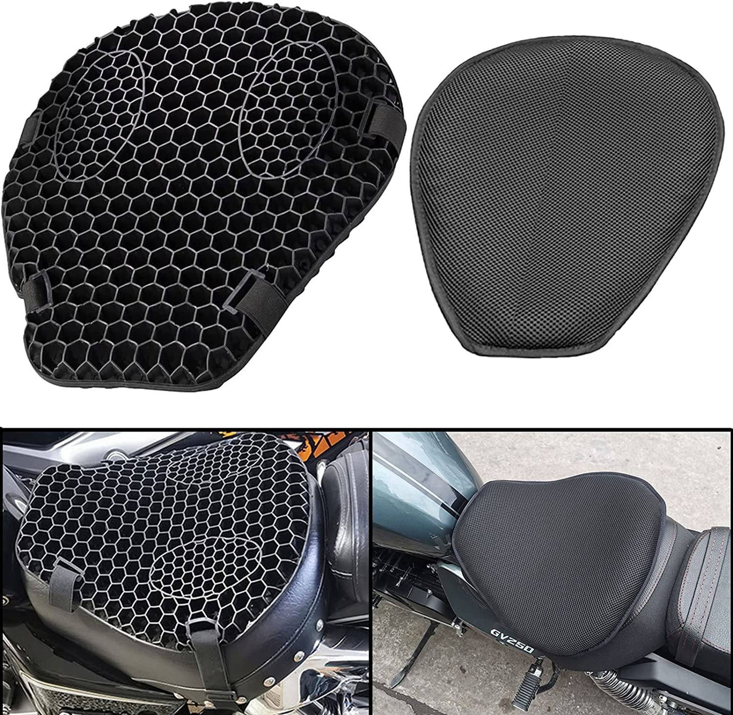 Phonery Honeycomb ® Universal Motorcycle Seat Cushion-Getphonery