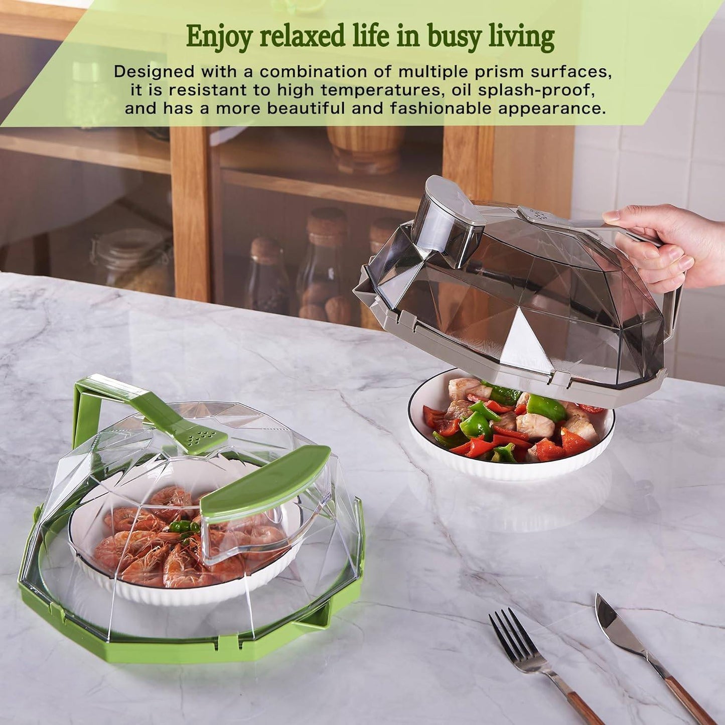 Phonery SplatterShield ® Microwave Splatter Cover-Getphonery