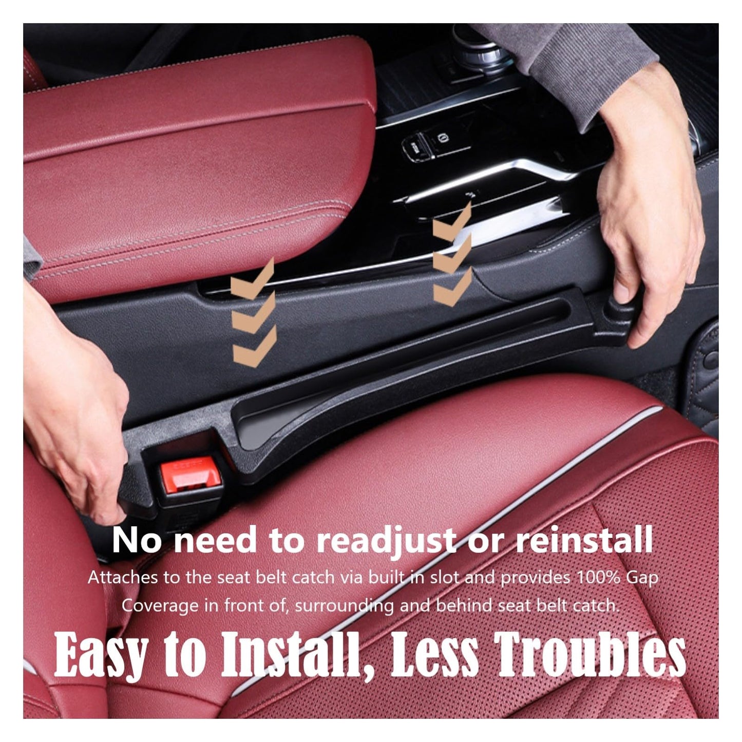 Phonery GapGuardian ® Car Seat Gap Filler