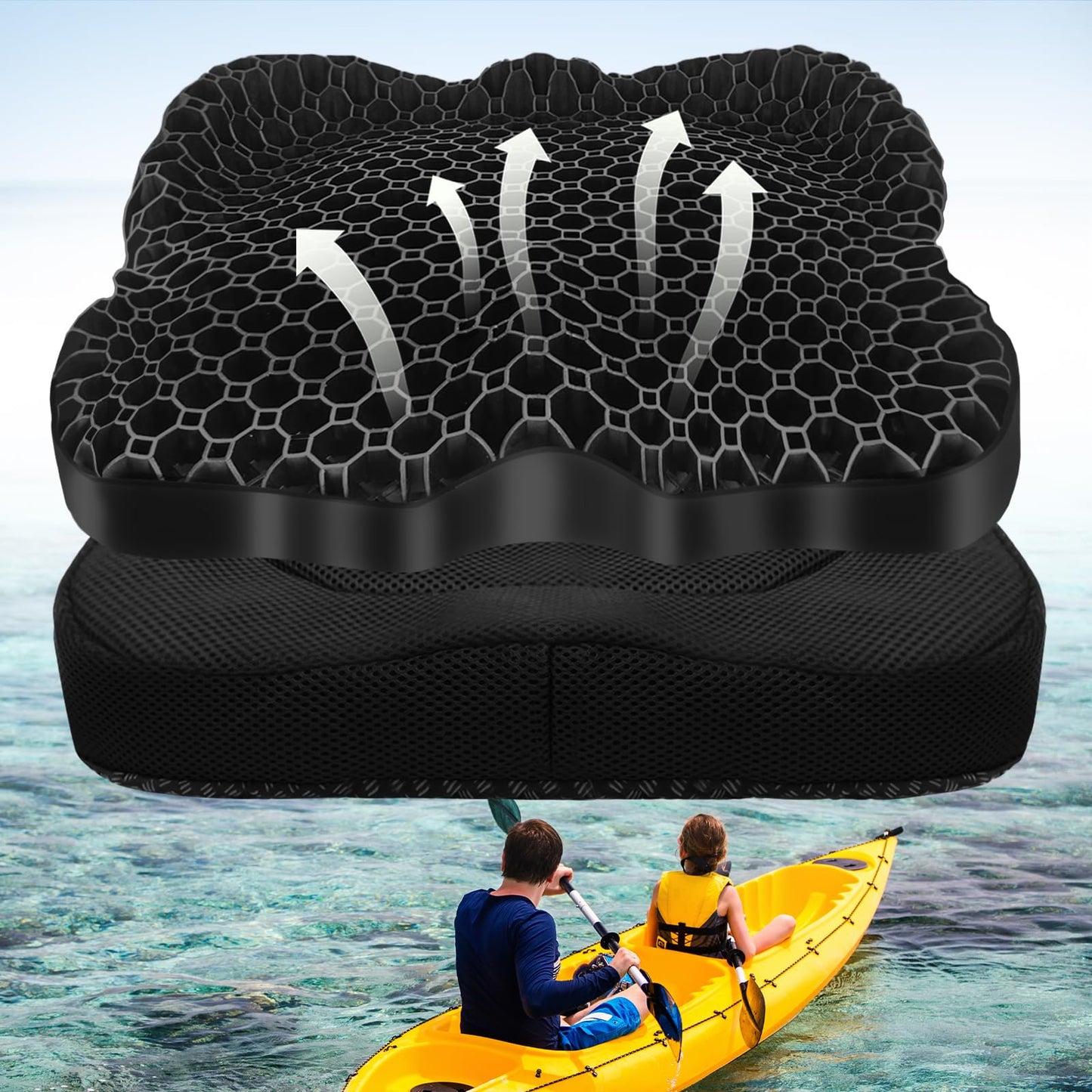 Phonery YakComfort ® Kayak Seat Cushion